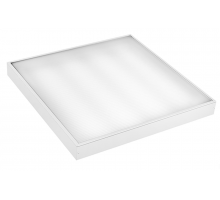 Светодиодный светильник LE-0183 ОФИС 33 Вт для накладного потолочного монтажа опаловый, теплый белый свет