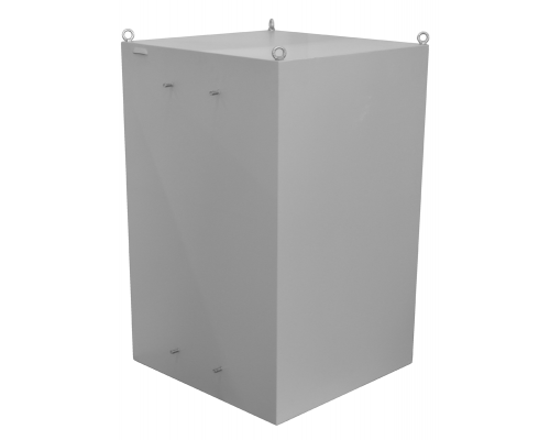 Климатический антивандальный шкаф ШКВ-100 для крепления на столб или стену