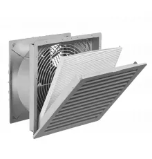 Вентилятор с фильтром для шкафов Elbox серии EMS, 320×320×150, до 785 м3/ч, 230 В, IP 55, цвет серый